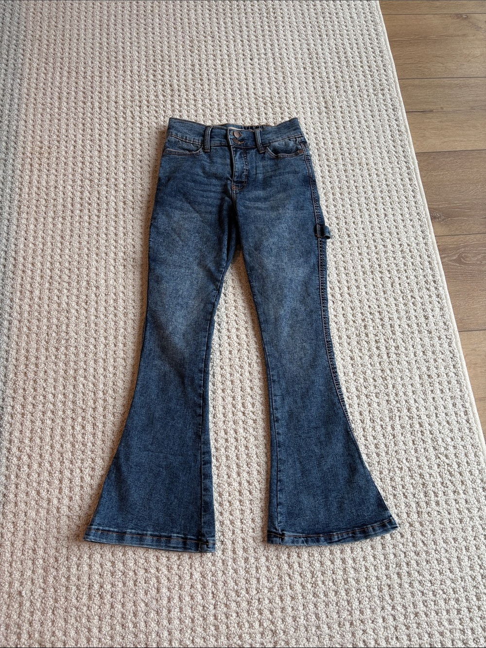 LOVE TRENDS Dark Blue Flared Women’s Jeans